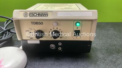 Eschmann TDB50 Electrosurgical Diathermy Unit with Footswitch (Powers Up) - 2