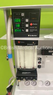 InterMed Penlon Prima SP Anaesthesia Machine with Hoses and InterMed Penlon Nuffield Anaesthesia Ventilator Series 200 with Hoses *S/N SP020217* - 2