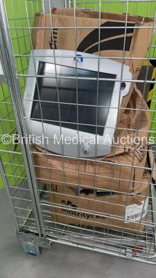 Cage of Mixed Medical Equipment Including Monitors, Scales and Pump (Cage Not Included) - 2