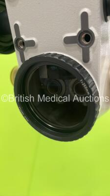 Leica Wild M650 Surgical Microscope with Binoculars, 2 x 10x/21 Eyepieces and f=250mm Lens on Stand (Powers Up) *105933* - 7