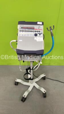 Carefusion LTV1200 Ventilator on Stand with 2 x Batteries and Hoses *Mfd 2014* (Powers Up) *E69712*