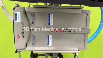 Carefusion LTV1200 Ventilator on Stand with 2 x Batteries and Hoses *Mfd 2014* (Powers Up) *E69712* - 3