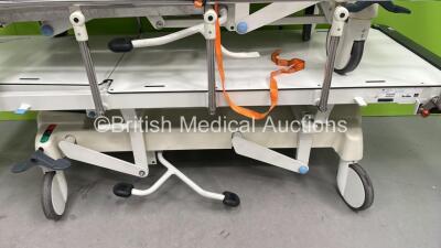 2 x Huntleigh Lifeguard Patient Trolleys with 2 x Mattresses (Some Missing Pedal Covers) - 2