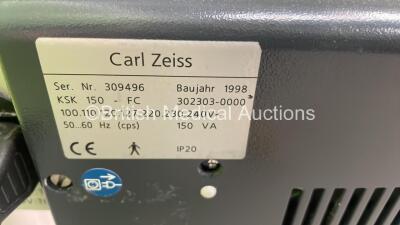 Carl Zeiss KSK 150 FC Colposcope with Zeiss f300 Lens (Powers Up with Good Bulb ) *S/N 309496* - 4