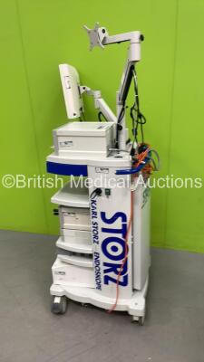 Karl Storz Stack System Including 1 x Karl Storz Endoscope 200905 19 HD Monitor, 1 x Karl Storz Endoscope Endoflator 50 UI500, 1 x Karl Storz Endoscope TC 200 image 1 Connect Unit, 1 x Karl Storz Endoscope TC 300 Image 1 H3 Link Unit, 1 x Karl Storz H3-Z - 10