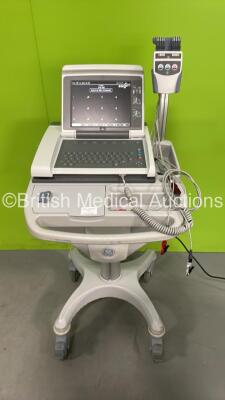 GE MAC 5500 ECG Machine on Stand with Lead (Powers Up)