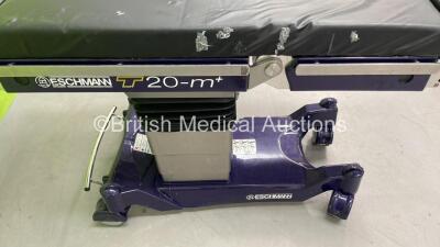 Eschmann T20-m+ Electric Operating Table with Cushions and Controller (Powers Up) - 8