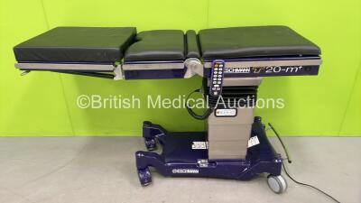 Eschmann T20-m+ Electric Operating Table with Cushions and Controller (Powers Up)