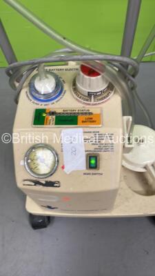 2 x Smiths Medical Level 1 H-1200 Fast Flow Fluid Warmers, 1 x Therapy Equipment Ltd Suction Pump and 1 x Welch Allyn LS-15C Patient Examination Lamp (No Power) - 3