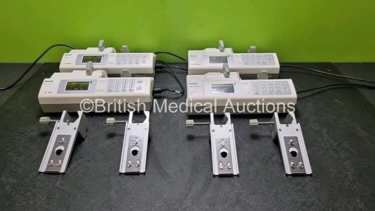 4 x Canafusion CA-3000 Syringe Pumps with Accessories in Boxes (In Excellent Condition - Like New) *SN 0200244 / 0200163 / 0200197 / 0200187* **Stock Photo**"