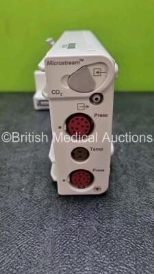 Philips M3015B CO2 Microstream Module Including CO2, Press, Temp and Press Options (Mfd 2019) *SN de12207450* - 2