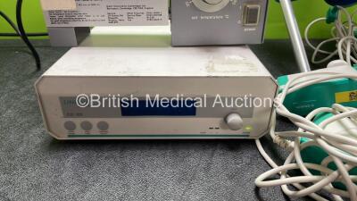 Mixed Lot Including 1 x Linkam Scientific CO 102 Digital Heating Unit (Powers Up) 1 x Grant Instruments Type BT1 Block Heater Unit (No Power) 1 x Smith & Nephew Brace and 12 x B Braun Type 154120UK AC Power Supplies - 2