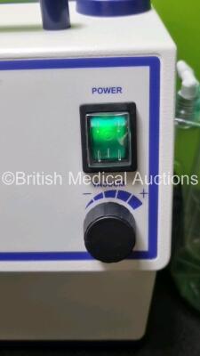 Mixed Lot 2 x SAM 12 Medical Suction Units with 2 x Hose and 1 x Suction Cup *Mfd 2020* and 1 x Sino Medical SN-1800V Infusion Pump *Mfd 2020* (All Units Power Up) - 5