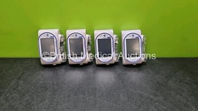 4 x Q Core Medical Sapphire Multi Therapy Infusion Pumps (4 x No Power Suspected Flat Battery)