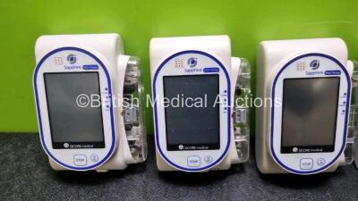 4 x Q Core Medical Sapphire Multi Therapy Infusion Pumps (4 x No Power Suspected Flat Battery) - 3