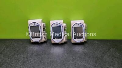 3 x Q Core Medical Sapphire Multi Therapy Infusion Pumps (3 x No Power Suspected Flat Battery)