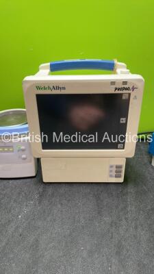 Mixed Lot Including 1 x Fisher & Paykel MR850 AEK Respiratory Humidifier Unit (Powers Up) 1 x Welch Allyn ProPaq CS Patient Monitor Including ECG, SpO2, T1, T2, NIBP, P1 and Printer Options (Powers Up When Tested with Stock Power Supply-Power Supply Not I - 3