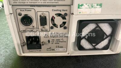 3 x B & D Electromedical Nippy Junior + Ventilators with 2 x B & D Electromedical External Batteries (All Power Up) - 4