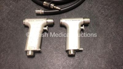 2 x Hall 5059-05 Sternum Saw Handpieces with 1 x Hose - 2