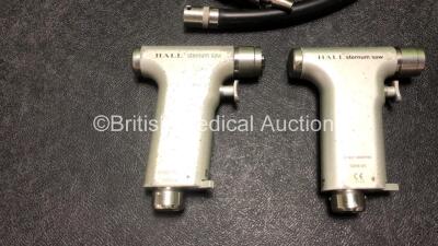 2 x Hall 5059-05 Sternum Saw Handpieces with 1 x Hose - 4