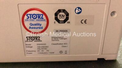 Karl Storz 200450 20 Tele Pack X Endoscopic Imaging System (Powers Up to Load Screen - Will Not Boot) *S/N PW3435* - 6