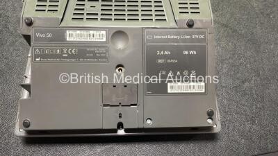 GE Vivo 50 Ventilator *Mfd 03-2012* (Powers Up) *SN G100605* - 4