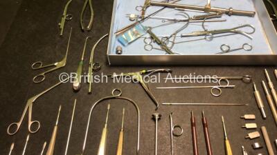 Job Lot of Various Surgical Instruments in Tray - 3