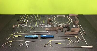 Job Lot of Various Surgical Instruments Including 2 x Conmed Spectrum II C6350 Handles