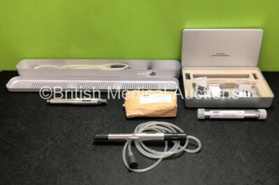 3 x EMS LithoClast Master Handpieces with Accessories