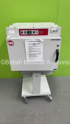 LTE Kingfisher Model 009/0002/47 Blanket Warming Cabinet On Trolley (Powers Up) *SN K19838/2*