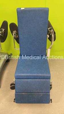 2 x Beaver Electric Therapy Chairs with Controllers (Both No Power) - 3