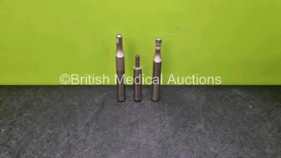 Job Lot Including 1 x Stryker 5400 - 31 Core Oscillator Saw Handpiece, 1 x Stryker 5400-037-000 Core Reciprocating Saw Handpiece and 1 x Stryker 5400-015-000 Core Micro Drill Handpiece *SN 1521703293 / 0800403953 / 1419502953*