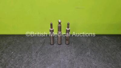 Job Lot Including 2 x Stryker 5400-015 Core Micro Drill Handpieces and 1 x Stryker 5400 - 34 Core Sag Saw Handpiece *SN 0927800203 / 08002329"