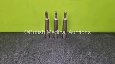 3 x Stryker 5400-015-000 Core Micro Drill Handpieces