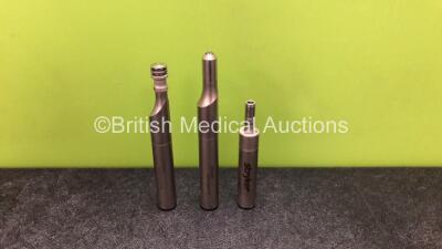 Job Lot Including 1 x Stryker 5400-015-000 Core Micro Drill Handpiece, 1 x Stryker 5400-037-000 Core Reciprocating Saw Handpiece and 1 x Stryker 5400-31 Core Oscillating Saw Handpiece *SN 01114303193 / 0800400863 / 2006915783*