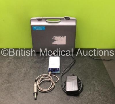 NSK NE77-A Viva-Mate 3 Dental Unit with Footswitch and Handpiece in Case