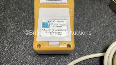 Mixed Lot Including 5 x Welch Allyn Otoscopes, 1 x Daray Pulse Oximeter, 1 x 3M Model 9665 Charger, 1 x Karl Storz 8401 BXC C-MAX Handle, 1 x Medi Plinth Controller and 1 x Carefusion Micro CO Meter - 7