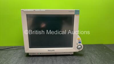 Philips IntelliVue MP70 Patient Monitor (Powers Up with Blank Screen-See Photo)