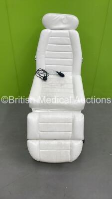 Cosmoderm Reichert Electric Therapy Chair with Controller - Incomplete (Powers Up) *S/N 52092*