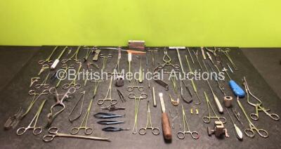 Job Lot of Various Surgical Instruments