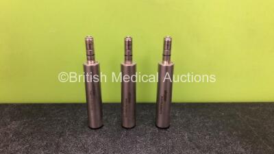 3 x Stryker 5400-015-000 Core Micro Drill Handpieces *SN 0800203213 / 0909008303 / 0813503873*