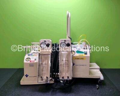 Job Lot Including 5 x Therapy Equipment Suction Units (All Power Up) and 1 x Conmed Pressure Gauge *cage*