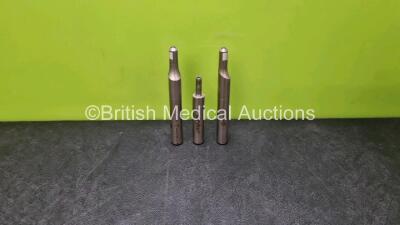 Job Lot Including 2 x Stryker 5400-037-000 Core Reciprocating Saw Handpieces and 1 x Stryker 5400-015-000 Core Micro Drill Handpiece *SN 1409302063 / 1820817513 / 0800200153*