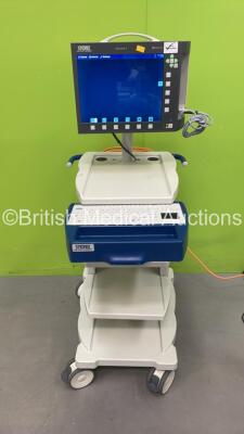 Karl Storz Endoskope tele pak X 200450 20 Endoscopic Imaging System Software Version 6.1.1 with Light Source Cable and Keyboard (Powers Up) *SN TW3951*