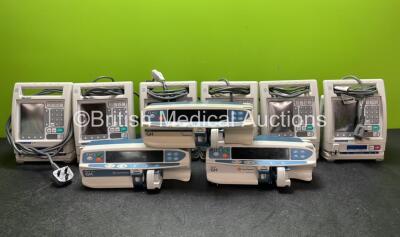 Mixed Lot Including 6 x Baxter Colleague Pumps, 1 x Cardinal Health Alaris GH Pump, 1 x Carefusion Alaris GH Plus Pump and 1 x Alaris GH Carefusion Pump