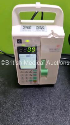 4 x Sino Medical SN-1800V Infusion Pumps *Mfd - 2020* (Excellent Condition) *SN 0496200526A06459 / 0496200526A06461 / 0496200526A06460 / 0496200526A06458* - 2