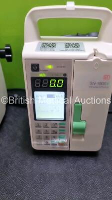 4 x Sino Medical SN-1800V Infusion Pumps *Mfd - 2020* (Excellent Condition) *SN 0496200526A06459 / 0496200526A06461 / 0496200526A06460 / 0496200526A06458* - 3