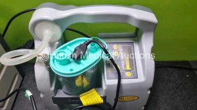 4 x Oxylitre PSP003 Portable Suction Units with 4 x Suction Cups (All Power Up) *SN 3180004 / 33614003 / 19691003 / 40664004* - 5