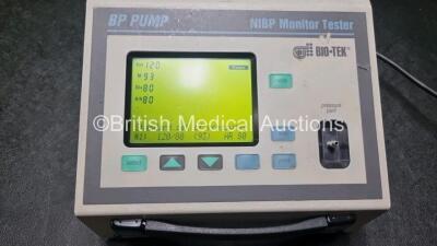 Bio-Tek NIBP Monitor Tester BP Pump Software Version V3.0 (Powers Up) *SN 99506* - 2