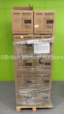 40 Boxes of 5000 Nipro 4 Sure Pen Needles